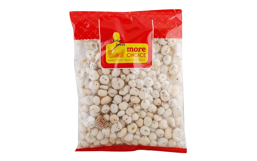 More Choice Lotus Seeds (Makhana)    Pack  100 grams